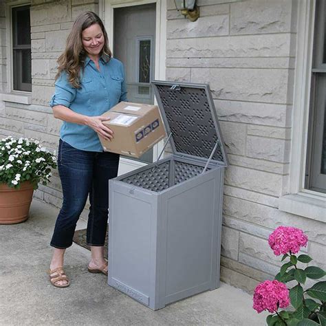 outdoor drop box for packages